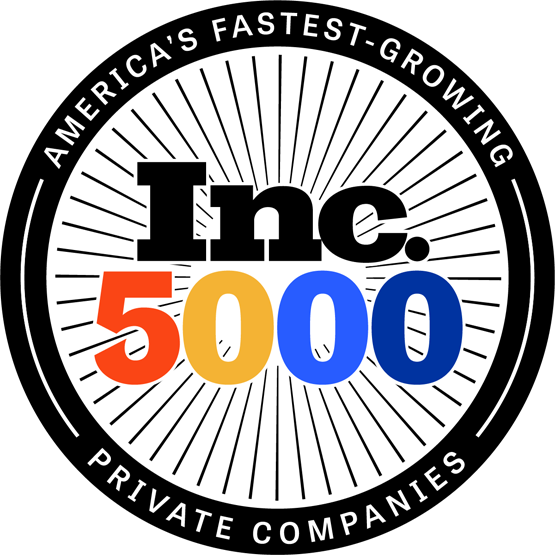 fastest growing companies from INC logo